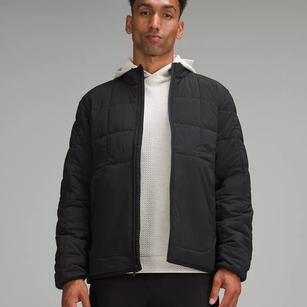 Lululemon Route Ready Lightweight Insulated Jacket Black Like New